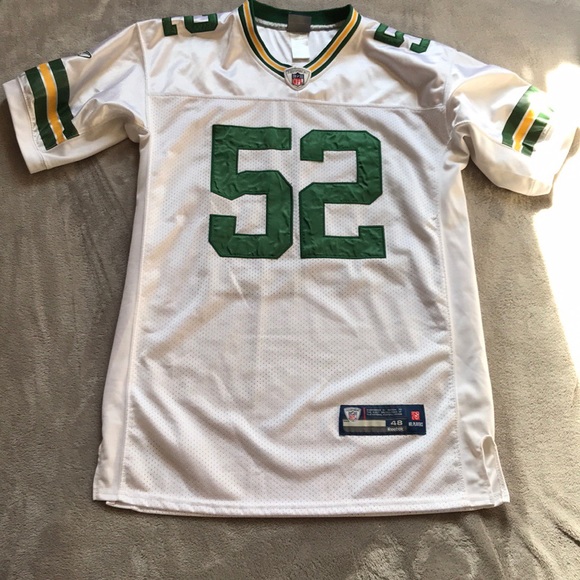 Green Bay Packers Clay Matthews Football Jersey - Picture 2 of 6